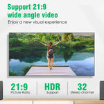 AGARO HDMI to HDMI Cable 3 Meters, HDMI 2.0, Premium High Speed, 18Gbps 4K@60Hz Support HDR, 3D, ARC, HDCP 2.2, Cotton Braided HDMI Cord for PS5/PS4/Xbox/Apple TV/Projector