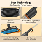Aspira Stick Vacuum Cleaner for Home, 3-in-1 Vacuum & Mop, 600W Motor, 18kPa Suction