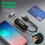 Ethernet Adapter USB 2.0 To 10/100MHZ Network RJ45 LAN Wired Adapter, Plug & Play, Compatible With Nintendo Switch Macbook Chrome Book Windows Mac OS Surface Linux For Laptop Black