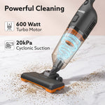 Aspira Stick Vacuum Cleaner for Home, 3-in-1 Vacuum & Mop, 600W Motor, 18kPa Suction