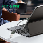 USB Type C to USB 3.0 OTG Cable, Adapter, Connector, Fast Charging, Data Transfer Speed Up to 10 GBPS, Compatible with Laptops, Tablets, Smartphone and Chargers