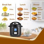 Imperial Electric Pressure Cooker - 8 L - Black