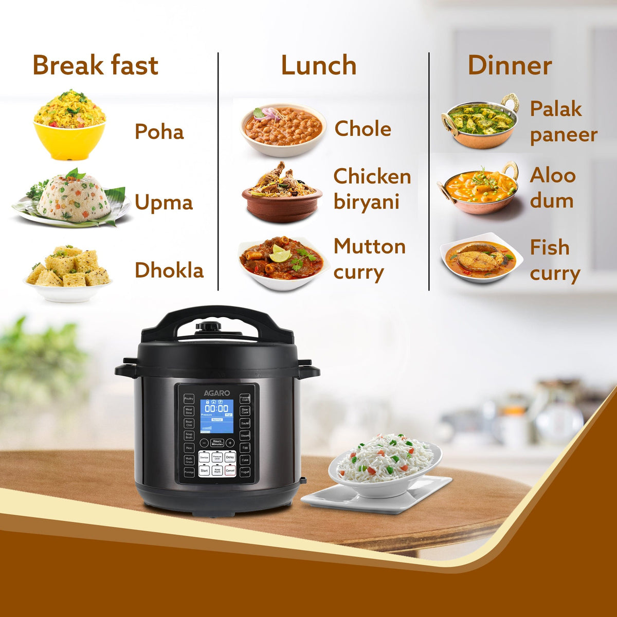 Imperial Electric Pressure Cooker - 6L