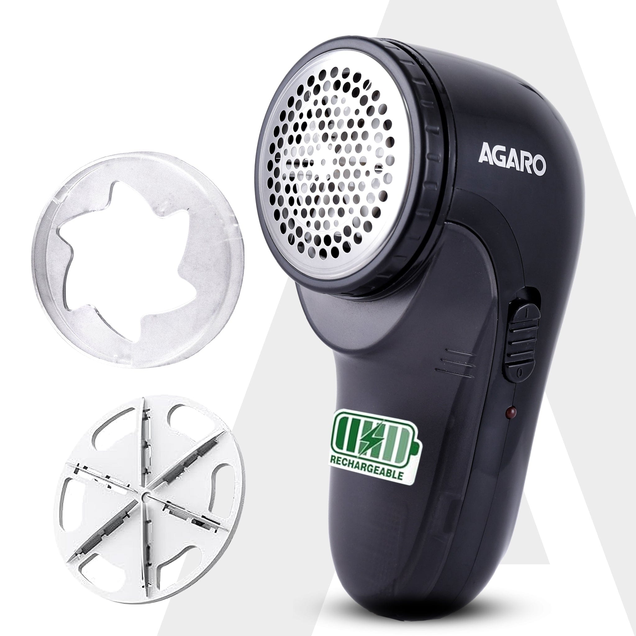 2417 Lint Remover, Electric Fabric Shaver, Rechargeable, Stainless Steel Blades