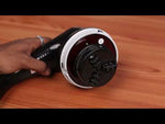 Relaxo Electric Handheld Full Body Massager with 8 Massage Heads, 5 Mode & 6 Speed Settings for Pain Relief & Relaxation